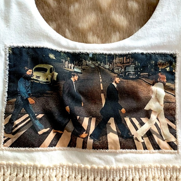 8 Track Vintage Beatles “Abbey Road” crosswalk Size 12mos - Picture 4 of 4